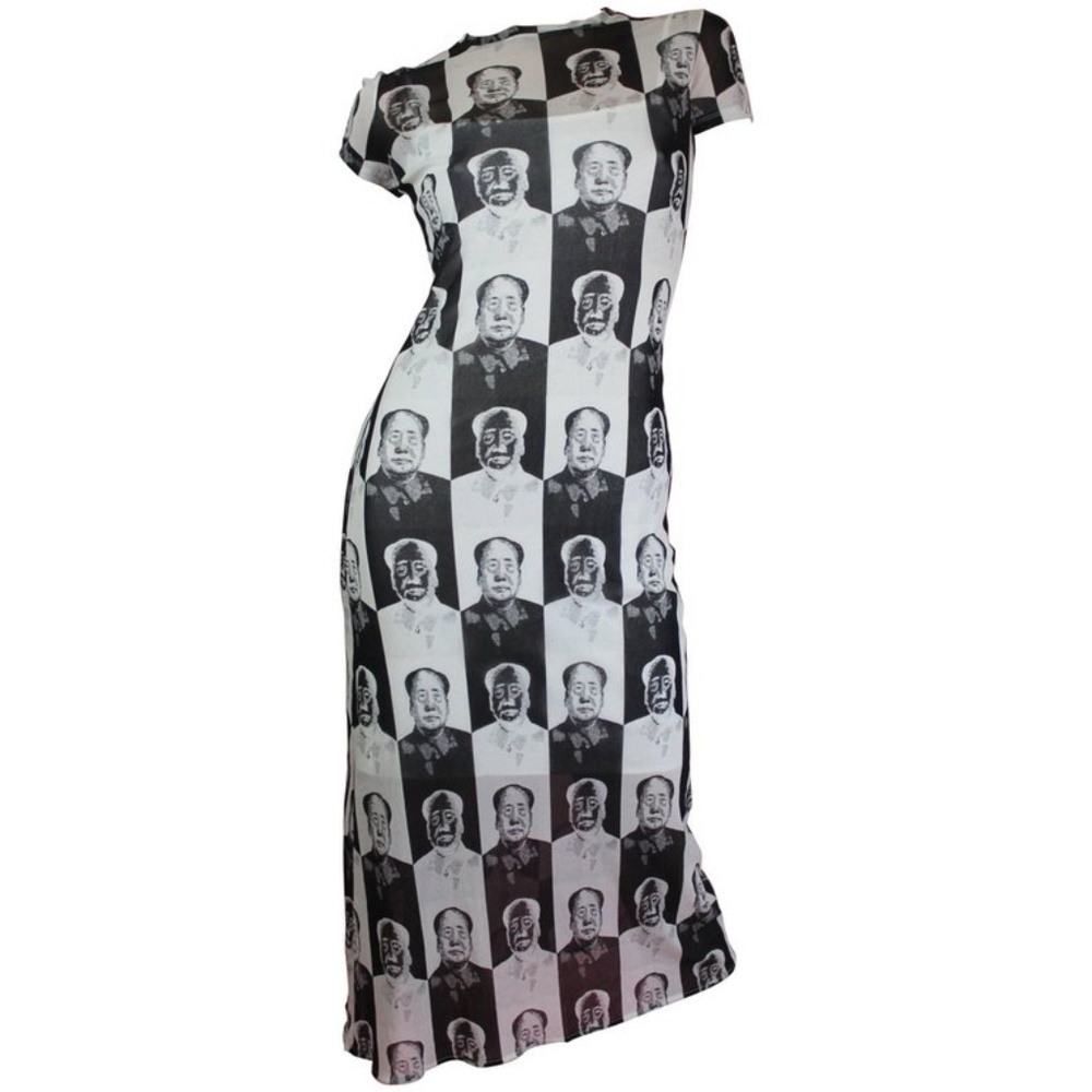 SOLD Vivienne Tam Mao Print dress
